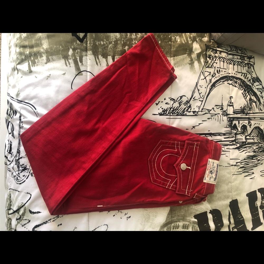 True religion slim fit skinny leg jeans